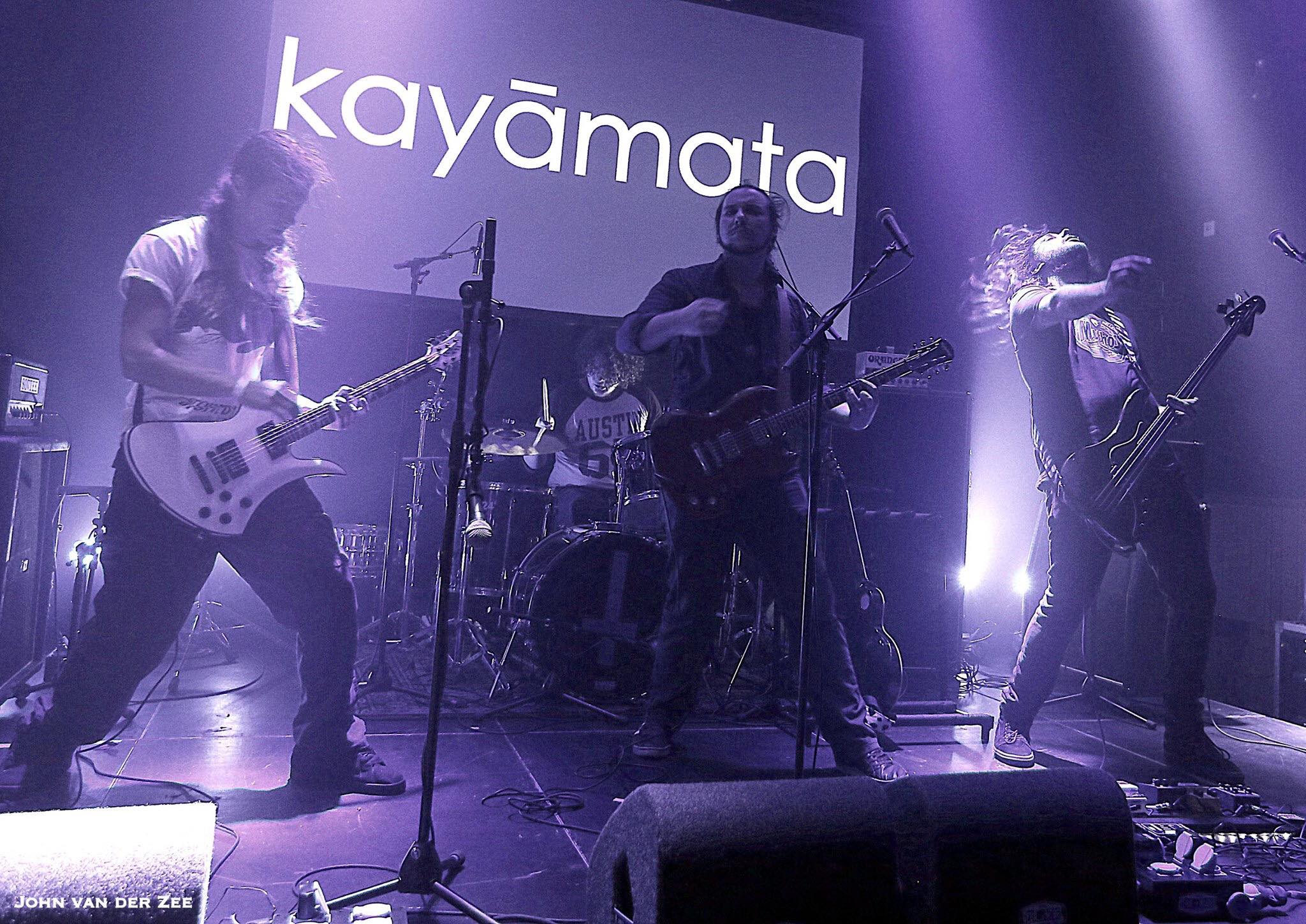 Kayamata supporting fellow band of friends Meadows @ Gebr. De Nobel in Leiden, Netherlands